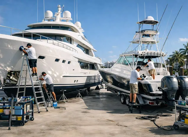 Boat Detailing in Fort Lauderdale