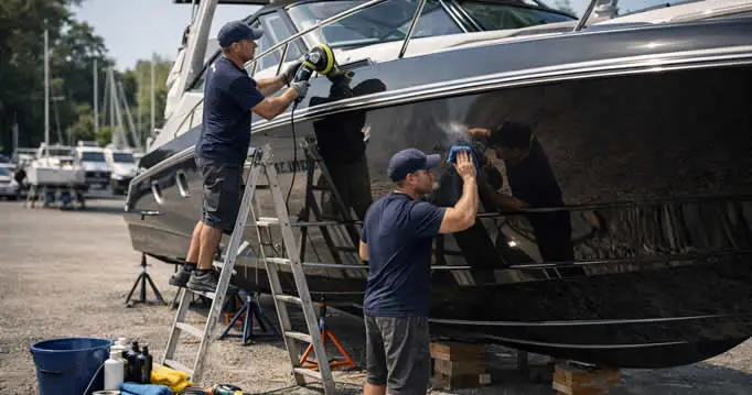 What does boat detailing include