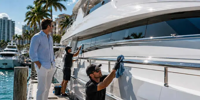 Fort Lauderdale Boat Detailing Services for Yachts