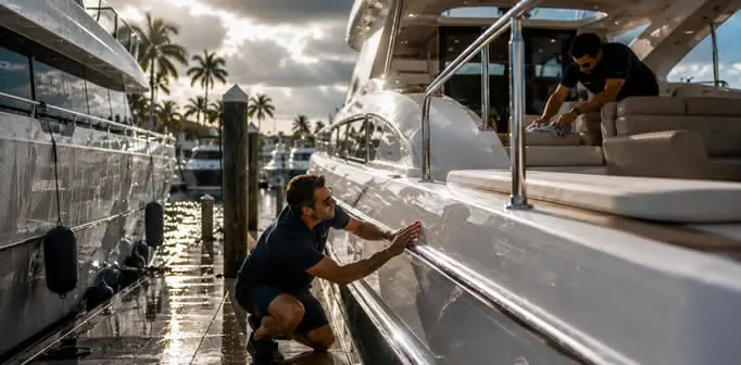Fort Lauderdale Boat Detailing Services for Yachts