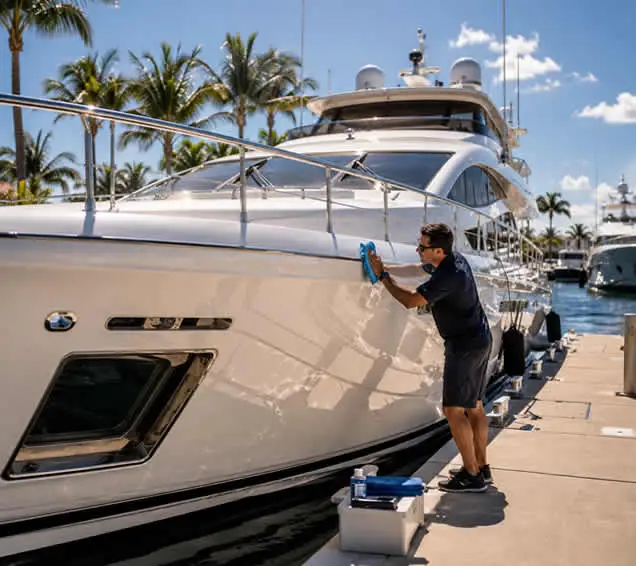 professional boat detailing in fort lauderdale florida