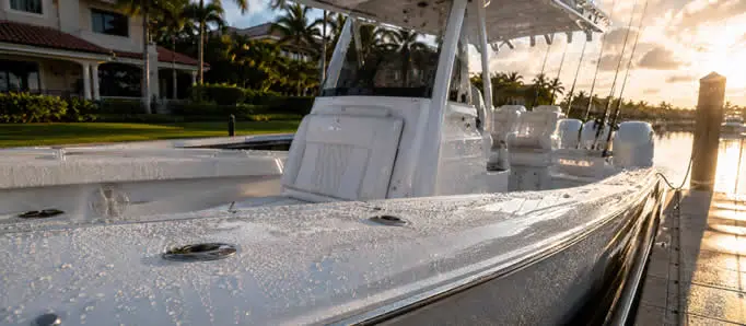 ceramic coating for center console boats
