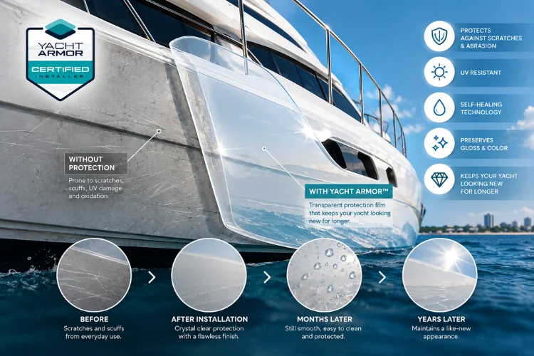 yacht armor yacht-surface protection